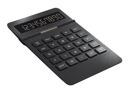Solartaschenrechner REEVES-JOINVILLE - Schwarz, Umweltfreundlich, Präzise, Tragbar TK Gruppe® Grosshandel 
