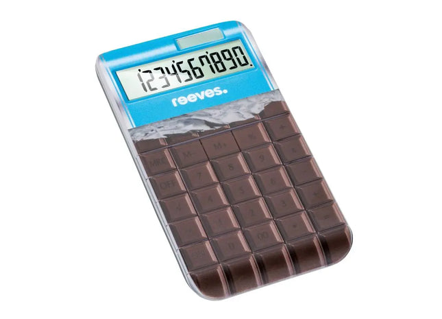 Solartaschenrechner REEVES-SPECTACULATOR - Weiß, Umweltfreundlich, Präzise, Modern TK Gruppe® Grosshandel 