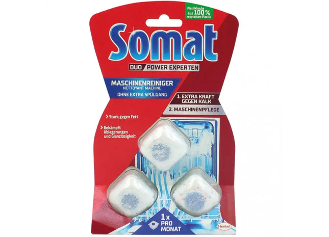 Somat Maschinenpflege-Tabs, 3er Pack - Effektive Reinigung für Geschirrspüler TK Gruppe® Grosshandel 