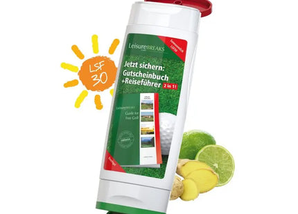 Sonnen- & Körperpflege-Set: Sonnenmilch LSF 30 & Duschgel - Body Label TK Gruppe® Grosshandel 