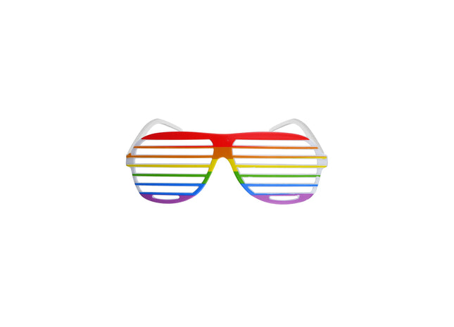 Sonnenbrille für Erwachsene mit Glasverschlüssen, Pride-Thema, stilvoll und langlebig TK Gruppe® Grosshandel 