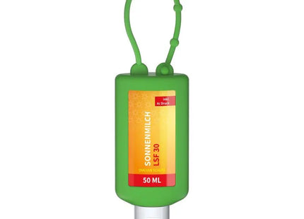 Sonnencreme 50 ml, Körperschutz LSF 30, umweltfreundliche Verpackung, grün TK Gruppe® Grosshandel 