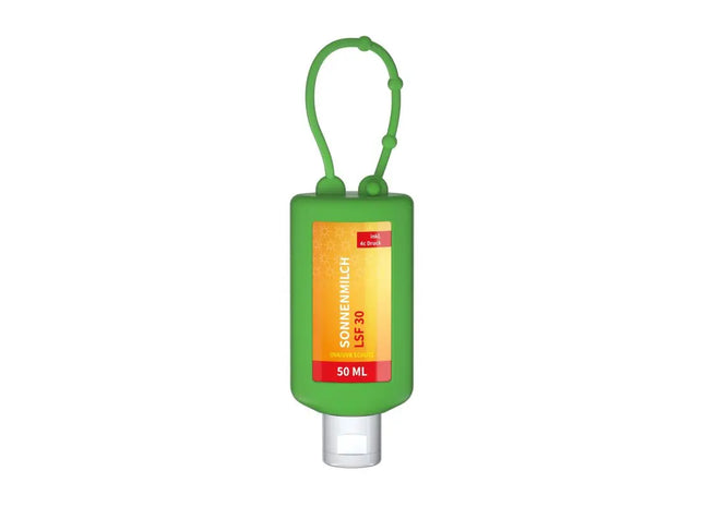 Sonnencreme 50 ml, Körperschutz LSF 30, umweltfreundliche Verpackung, grün TK Gruppe® Grosshandel 