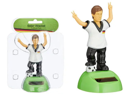 Sonnenenergie Fußball Begeisterter, Wackelnd, Ca. 10cm TK Gruppe® Grosshandel 