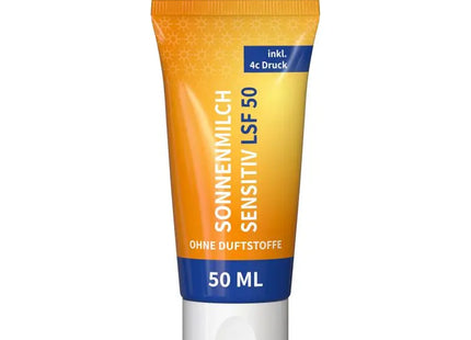 Sonnenschutz LSF 50 Sensitive 50ml, maximale Pflege, FullbodyPrint TK Gruppe® Grosshandel 
