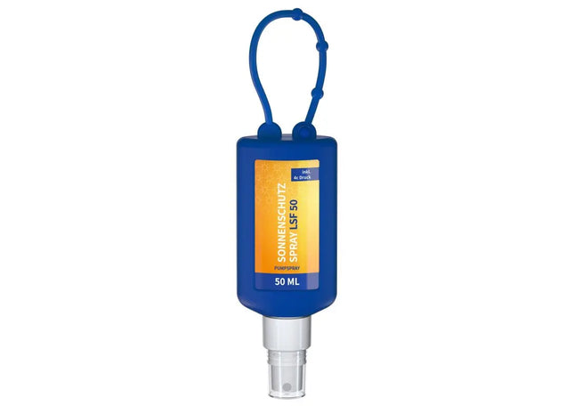 Sonnenschutzspray 50 ml LSF 30, blauer Bumper, Leichtformel TK Gruppe® Grosshandel 