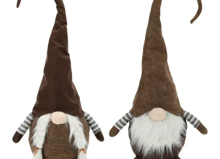 Sortierte Figuren: Wichtel Udo, Santa, Frau, Braun, ca. 100cm – Festliche Deko TK Gruppe® Grosshandel 