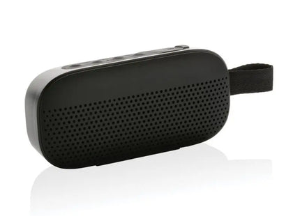 Soundbox 5W Lautsprecher, Schwarz - aus RCS recyceltem Kunststoff TK Gruppe® Grosshandel 