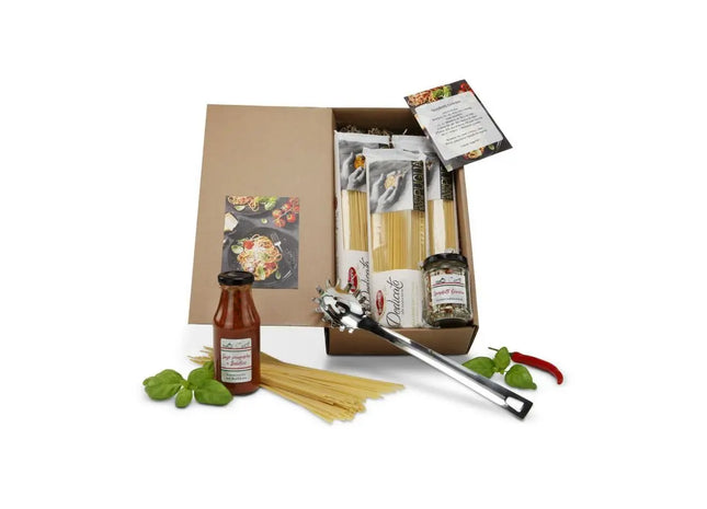 Spaghetti-Variationen Geschenkset - Vielfalt der Pasta-Welt TK Gruppe® Grosshandel 