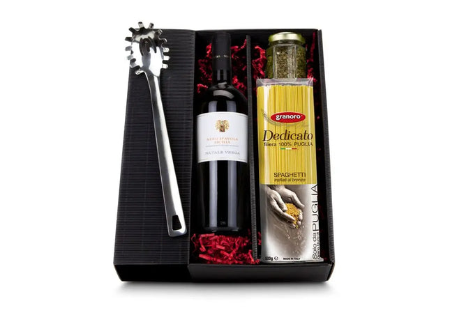 Spaghettizeit Deluxe Box – Perfektes Geschenk für Pasta-Enthusiasten TK Gruppe® Grosshandel 