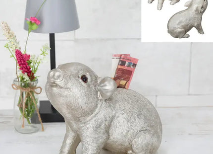 Spardose Sparschwein, ca. 20cm | Große Sparbüchse | Lustiges Sparschwein für Kinder & Erwachsene TK Gruppe® Grosshandel 