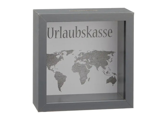Spardose 'Urlaubskasse', ca. 14,5cm - Perfekt für Reiseliebhaber TK Gruppe® Grosshandel 