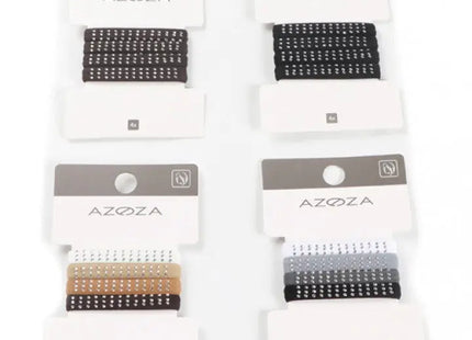 Sparkling Hair Bands, 4 Mixed Designs, 4.5cm Rhinestone Embellished TK Gruppe® Grosshandel 