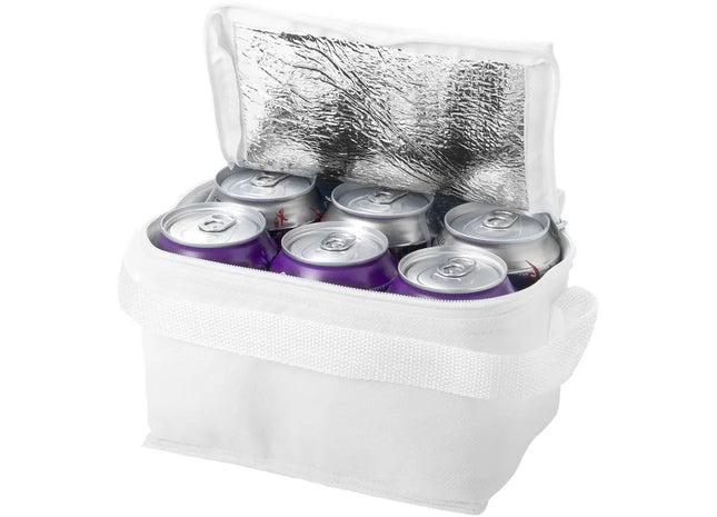 Spectrum Kühltasche, 4L, Weiß, für 6 Dosen, kompakt & effizient TK Gruppe® Grosshandel 