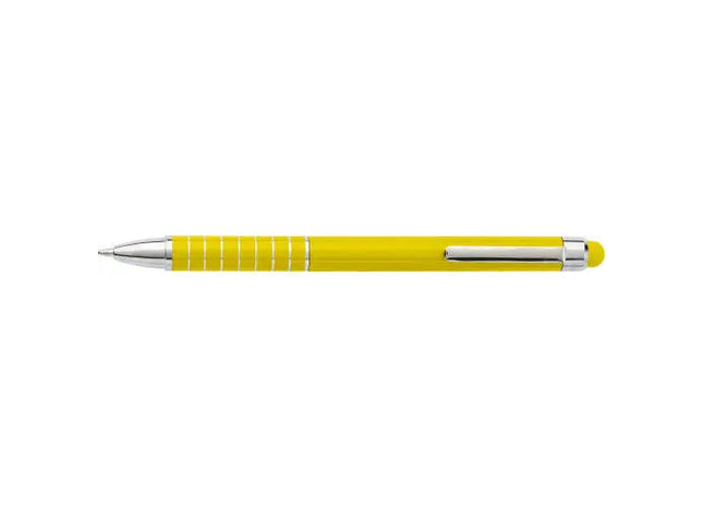 Speedtouch Metall-Kugelschreiber, Lebendig Gelb, Restposten TK Gruppe® Grosshandel 