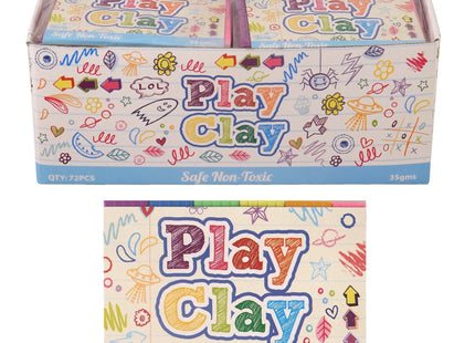 Spielknete Set 35G, 6 Verschiedene Farben - Kreatives Basteln Für Kinder TK Gruppe® Grosshandel 