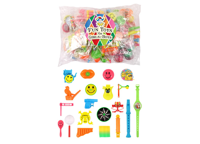 Spielzeugtasche - 20 verschiedene Standardspielzeuge TK Gruppe® Grosshandel 