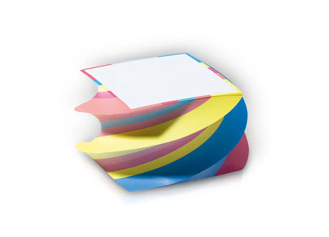 Spiralquader 95x95x59 mm - Vielseitiger Notizblock für tägliche Notizen TK Gruppe® Grosshandel 