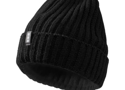 Spire Beanie in Schwarz – Klassisch, Elegant & Wärmend TK Gruppe® Grosshandel 