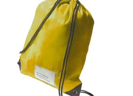 Sportbeutel Rucksack - gelb, auffällig und funktional TK Gruppe® Grosshandel 