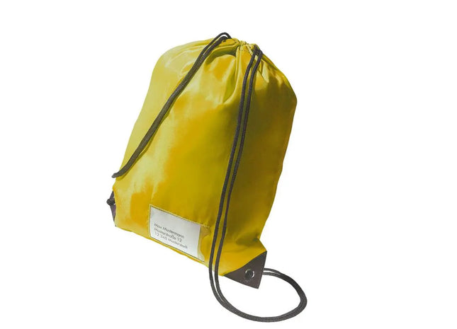 Sportbeutel Rucksack - gelb, auffällig und funktional TK Gruppe® Grosshandel 