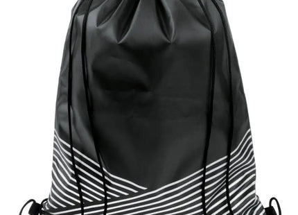 Sportlicher Turnbeutel BRILLIANT - schwarz, leicht und praktisch TK Gruppe® Grosshandel 