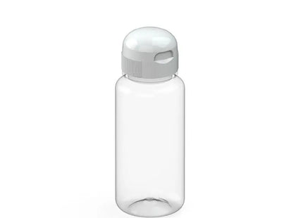 Sports Hydration Flasche, 400ml, Klar mit Weißem Detail TK Gruppe® Grosshandel 
