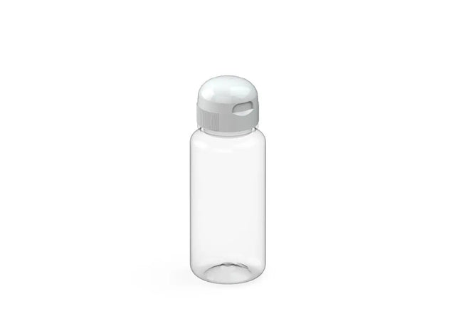 Sports Hydration Flasche, 400ml, Klar mit Weißem Detail TK Gruppe® Grosshandel 