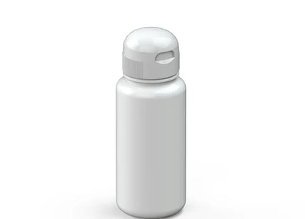 Sports Wasserflasche, 400ml, Reinweiß, Kompakt TK Gruppe® Grosshandel 