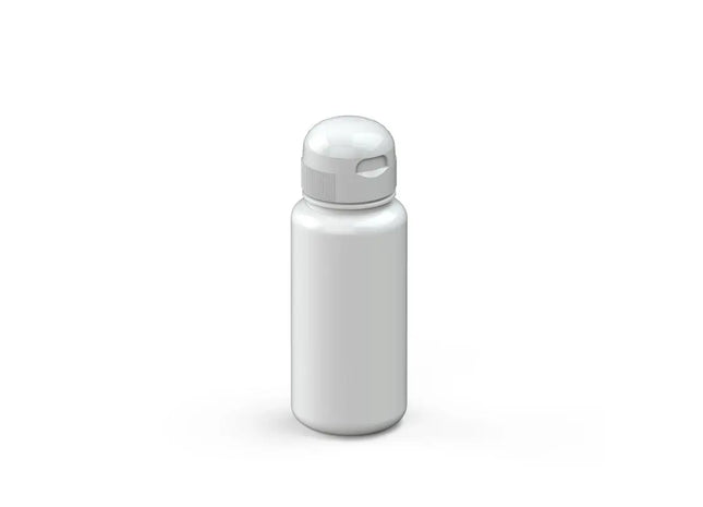 Sports Wasserflasche, 400ml, Reinweiß, Kompakt TK Gruppe® Grosshandel 