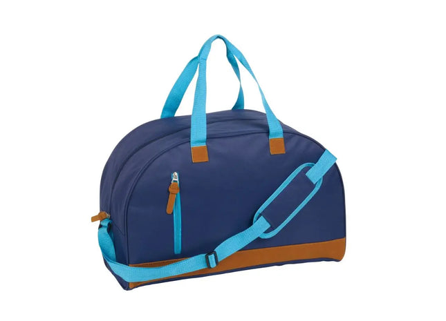 Sporttasche FUN GYM - dunkelblau, robust und geräumig, ideal für Fitness und Sport TK Gruppe® Grosshandel 