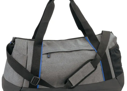 Sporttasche SPLIT GYM - blau - grau, robust und geräumig, ideal für Fitness und Sport TK Gruppe® Grosshandel 