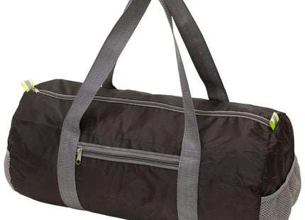 Sporttasche VOLUNTEER GYM - faltbar - schwarz, praktisch und robust, ideal für Fitness und Reisen TK Gruppe® Grosshandel 