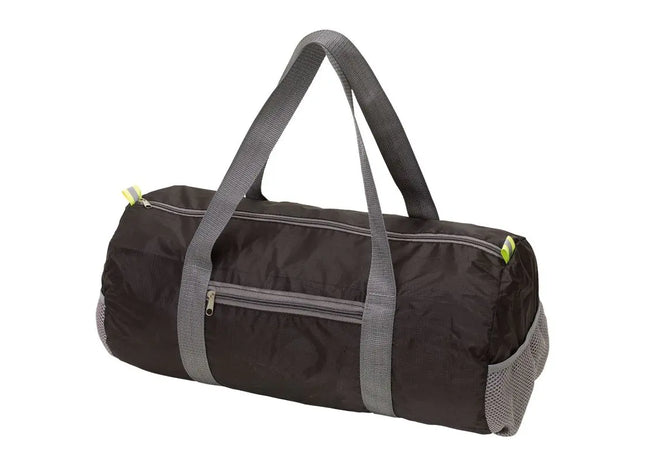 Sporttasche VOLUNTEER GYM - faltbar - schwarz, praktisch und robust, ideal für Fitness und Reisen TK Gruppe® Grosshandel 