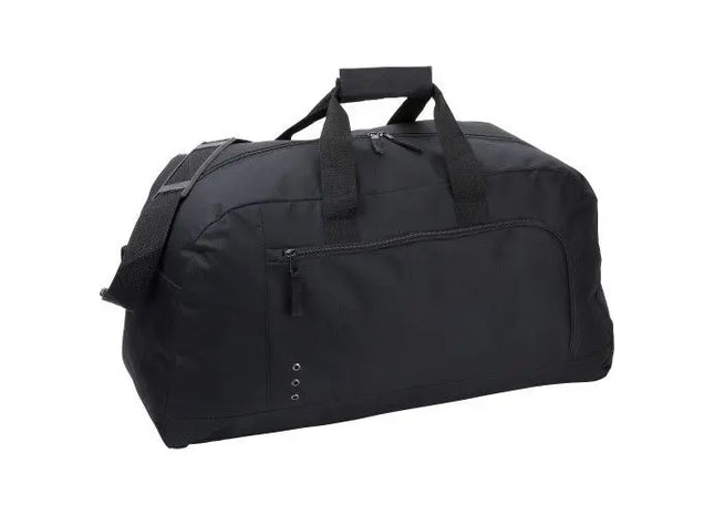 Sporttasche aus Polyester Antoinette - schwarz, funktional und geräumig, ideal für Fitness TK Gruppe® Grosshandel 