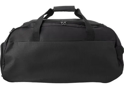 Sporttasche aus Polyester Connor - schwarz, robust und funktional, ideal für Fitness und Reisen TK Gruppe® Grosshandel 