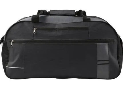 Sporttasche aus Polyester Corinne - schwarz, stilvoll und geräumig, ideal für Sport und Reisen TK Gruppe® Grosshandel 