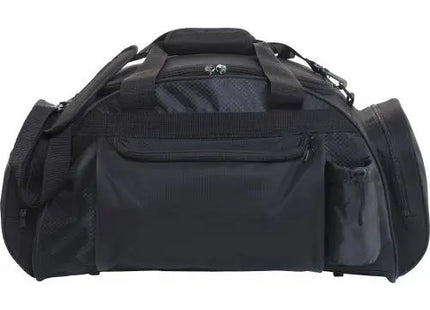 Sporttasche aus Polyester Ricardo - schwarz, robust und stilvoll, ideal für Sport und Reisen TK Gruppe® Grosshandel 