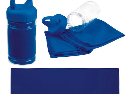 Sporty Fitnesshandtuch - Blau: Weich, Saugfähig, Perfekt für Sport & Training TK Gruppe® Grosshandel 