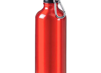 Sporty Leichte Aluminium-Trinkflasche 600 ml - Lebhaftes Rot TK Gruppe® Grosshandel 