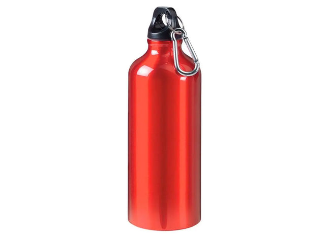 Sporty Leichte Aluminium-Trinkflasche 600 ml - Lebhaftes Rot TK Gruppe® Grosshandel 