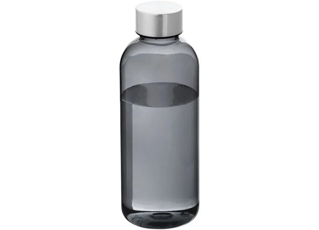 Spring 600ml Trinkflasche in Transparent Schwarz - Elegant und Funktional TK Gruppe® Grosshandel 