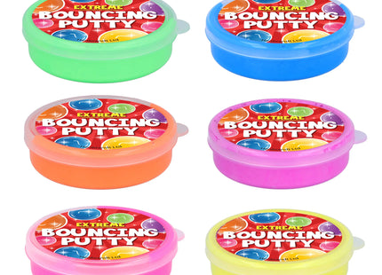 Springknete Bounce Putty – 15 g, 7 cm x 2 cm, 6 Sorten TK Gruppe® Grosshandel 