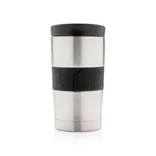 Spülmaschinenfeste Vakuum-Isoliertasse in Silber - 400ml TK Gruppe® Grosshandel 