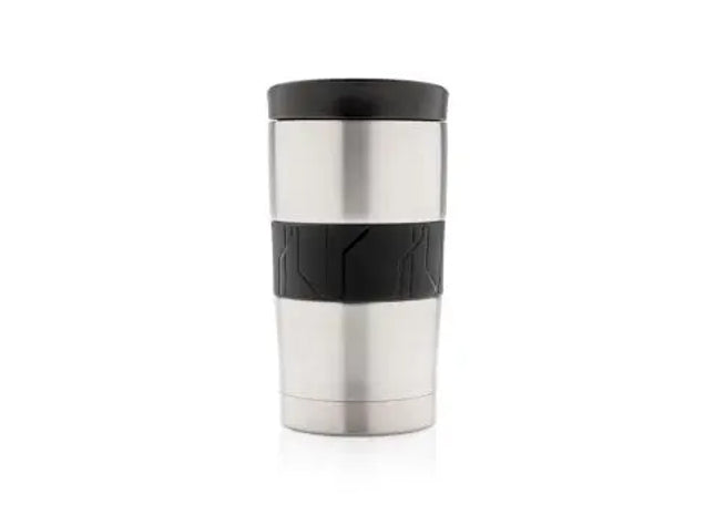 Spülmaschinenfeste Vakuum-Isoliertasse in Silber - 400ml TK Gruppe® Grosshandel 