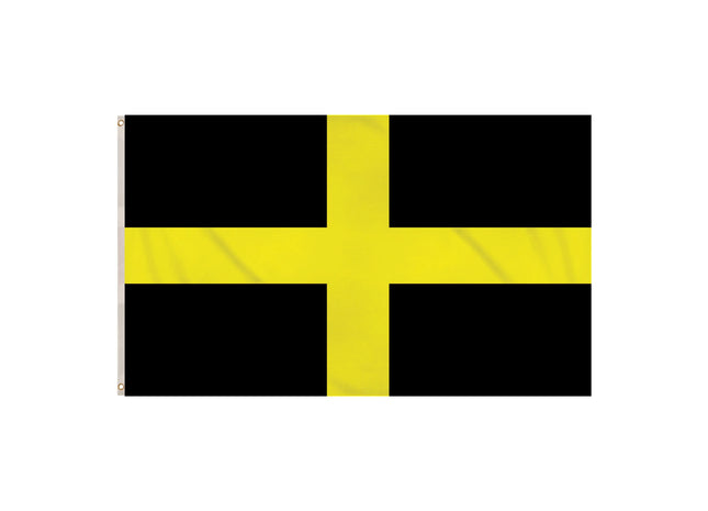 St David Cross Flag 5Ft x 3Ft – Große walisische Nationalflagge für kulturelle und religiöse Veranstaltungen TK Gruppe® Grosshandel 