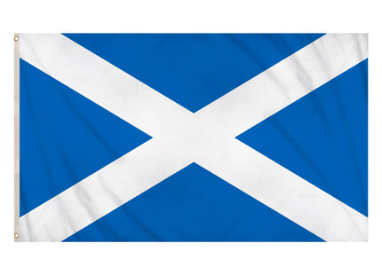 St. Andrew Kreuz Flagge, Groß 5Ft X 3Ft, Robust & Wetterfest TK Gruppe® Grosshandel 