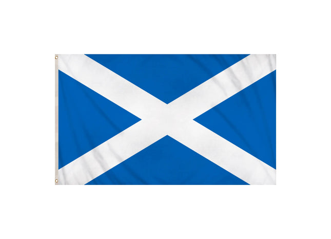 St. Andrew Kreuz Flagge, Groß 5Ft X 3Ft, Robust & Wetterfest TK Gruppe® Grosshandel 