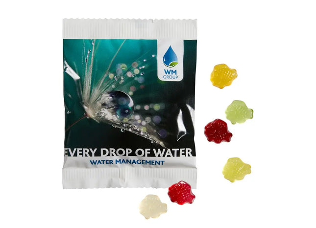 Standard Fruchtgummi 20g: Klassisch, im bedruckbaren Tütchen TK Gruppe® Grosshandel 