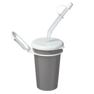 Standard-Silberner Take Away Becher 400ml – Perfekt für Unterwegs TK Gruppe® Grosshandel 